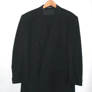 Enrico corsini suit double breasted wool